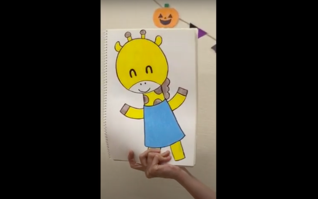 とんとんとん』のスケッチブックシアター【おうちえん #132】 - 認可小